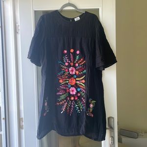 Ivy Jane Embroidered Floral Dress